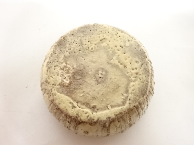  臍見焼　ほぞみ窯　松井菁人造　香合